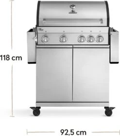 Burnhard Gas BBQ Big FRED Deluxe - 4 Branders - Incl. Keramische Infraroodbrander & Afdekhoes - Deluxe 24 Burnhard Gas BBQ Big FRED Deluxe - 4 Branders - Incl. Keramische Infraroodbrander & Afdekhoes - Deluxe -Babyproducten 1061x1200 2
