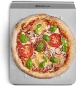 Burnhard Pizzasteen 38 X 30 X 1,5 Cm + Pizzaschep 18 Burnhard Pizzasteen 38 X 30 X 1,5 Cm + Pizzaschep -Babyproducten 1063x1200 2