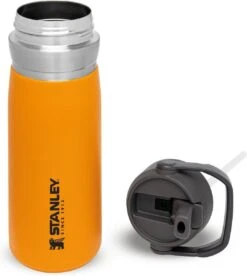 Stanley The IceFlow™ Flip Straw Water Bottle 0,65L - Thermosfles - Saffron -Babyproducten 1074x1200