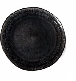 Serviesset 6 Personen - Evia Glacé - Matzwart / Zwart - 24-delig -Babyproducten 1121x1200