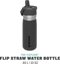 Stanley The IceFlow™ Flip Straw Water Bottle 0,65L - Thermosfles - Saffron -Babyproducten 1128x1200 1