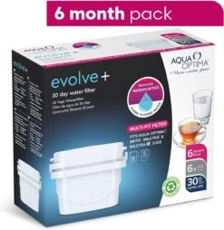Aqua Optima Evolve+ Single Life - Wit - 6x 100 Liter -Babyproducten 1165x1200 2