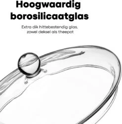 Vatten® Premium Glazen Theepot - 700ml - Dubbelwandig - Anti-drup - Transparant 10 Vatten® Premium Glazen Theepot - 700ml - Dubbelwandig - Anti-drup - Transparant -Babyproducten 1175x1200 1