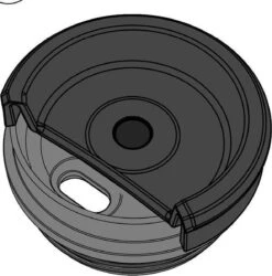 Stanley The NeverLeak™ Travel Mug 0,35L NEW - Thermosfles - Matt Black -Babyproducten 1184x1200