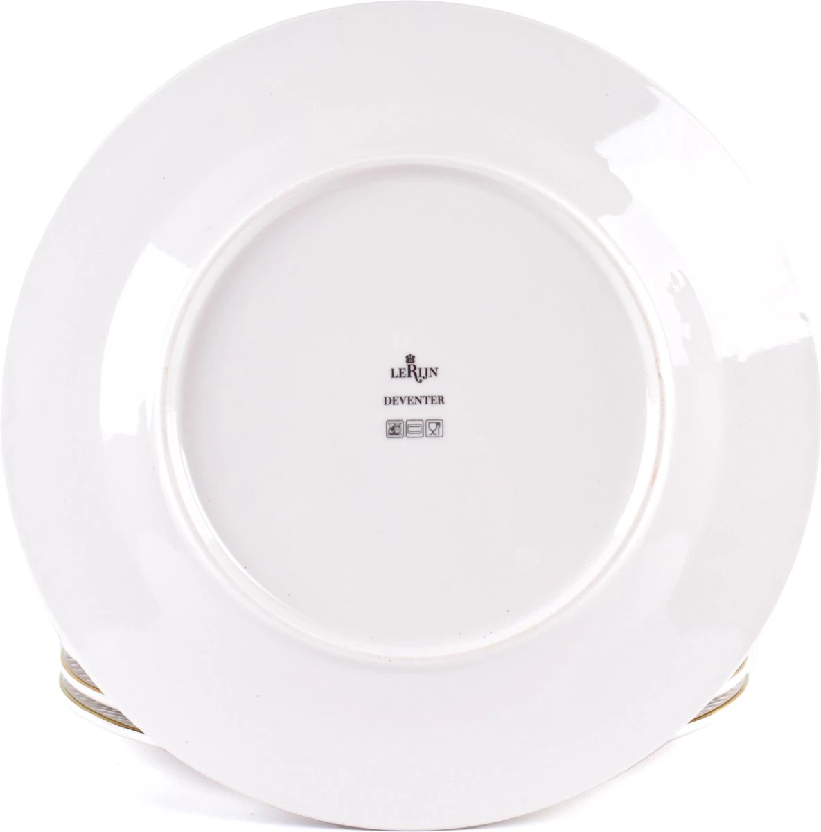 LeRijn® Serviesset Deventer 6 Persoons - 18 Delig - Licht Crème Wit Met Gouden Rand En Motief - Dinerborden - Soepborden - Dessertborden - Borden Servies - Bordenset 6 LeRijn® Serviesset Deventer 6 Persoons - 18 Delig - Licht Crème Wit Met Gouden Rand En Motief - Dinerborden - Soepborden - Dessertborden - Borden Servies - Bordenset - Afbeelding 6