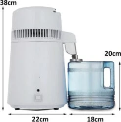 Be-Inspired® Destilleer Apparaat – Destilleerapparaat – Destilleer Ketel – Destilleerketel – Snel Destilleren - Water Destilleerder - Waterdestileerder- Maak Zelf Gedestilleerd Water - Puur Water – Zuiver Water – Automatisch Destilleerketel – 4L -Babyproducten 1189x1200 5