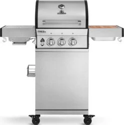 Burnhard Gas BBQ FRED JR. Deluxe - 2 Branders - Incl. Keramische Infraroodbrander & Afdekhoes - Deluxe -Babyproducten 1192x1200 5