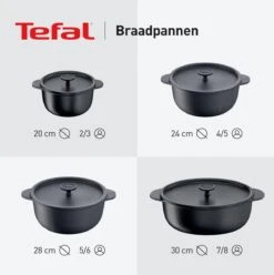 Tefal Trattoria Braadpan - Ø24 Cm -Babyproducten 1194x1200