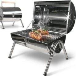 BBQ Collection Houtskoolbarbecue - Cilinder - Chroom -Babyproducten 1197x1200 11