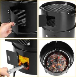Merkloos Monzana Barbecue-ROKER-Grill-Oven 25 Merkloos Monzana Barbecue-ROKER-Grill-Oven -Babyproducten 1197x1200 12