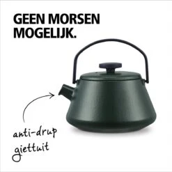 BRABANTIA T-TIME Donkergroene Theepot - Gietijzer - 0,7 L - Inclusief Zeefje -Babyproducten 1198x1200 17
