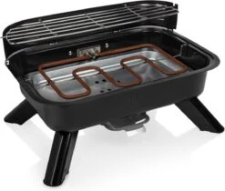 Princess 112252 Hybride Barbecue – Elektrische BBQ - Tafelmodel - 2000W - 44x 29cm - Gebruik Elektrisch Of Met Kolen -Babyproducten 1200x1018