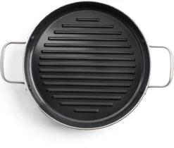 Dagelijkse Kost Keramische Grillpan - Ø28cm - PFAS-vrij - 2 Grepen -Babyproducten 1200x1021