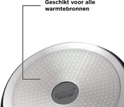 BIKO - Wokpan Ø 36 Cm - Marmeren Coating - Glazen Deksel - Wadjan - Zwart -Babyproducten 1200x1036