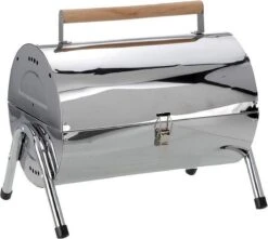 BBQ Collection Houtskoolbarbecue - Cilinder - Chroom -Babyproducten 1200x1072 3