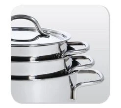 BK Profiline Kookpan Ø 14 Cm - RVS - Inductie 18 BK Profiline Kookpan Ø 14 Cm - RVS - Inductie -Babyproducten 1200x1073