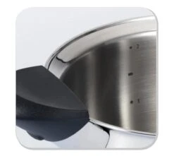 BK Q-linair Classic Pannenset - 5 Delig - RVS - Veilig Afgietsysteem - Inductie 30 BK Q-linair Classic Pannenset - 5 Delig - RVS - Veilig Afgietsysteem - Inductie -Babyproducten 1200x1075