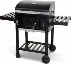 Alice's Garden Houtskool BBQ Bernard - Smoker - Verstelbare Houtskoolbak - Zwart -Babyproducten 1200x1077