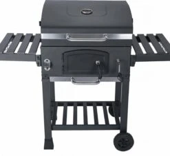 Alice's Garden Houtskool BBQ Bernard - Smoker - Verstelbare Houtskoolbak - Zwart -Babyproducten 1200x1102 6
