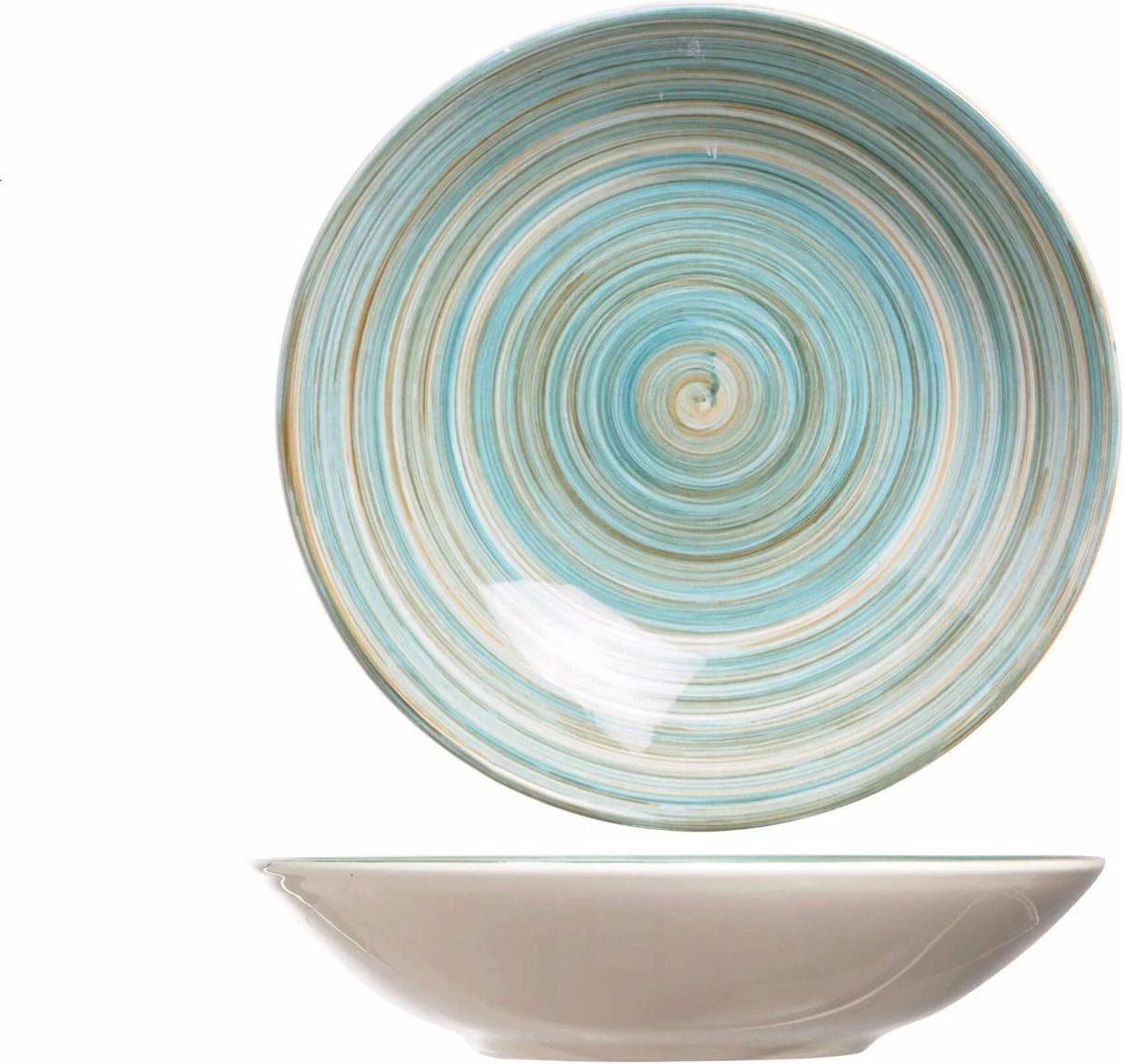 Cosy&Trendy Serviesset 24-delig Turbolino Blauw 12 Cosy&Trendy Serviesset 24-delig Turbolino Blauw - Afbeelding 12