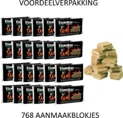 Samba Aanmaakblokjes Bruin á 24 X 32 Stuks - Omdoos Is 768 Aanmaakblokjes -Babyproducten 1200x1148 3