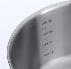 BK Excellent Pannenset - 5-delig - RVS - Inductie 18 BK Excellent Pannenset - 5-delig - RVS - Inductie -Babyproducten 1200x1158