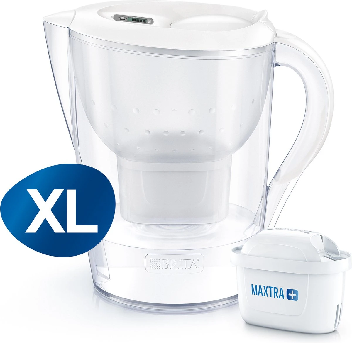 BRITA - Waterfilterkan Marella XL - Wit - 3,5L 1 BRITA - Waterfilterkan Marella XL - Wit - 3,5L