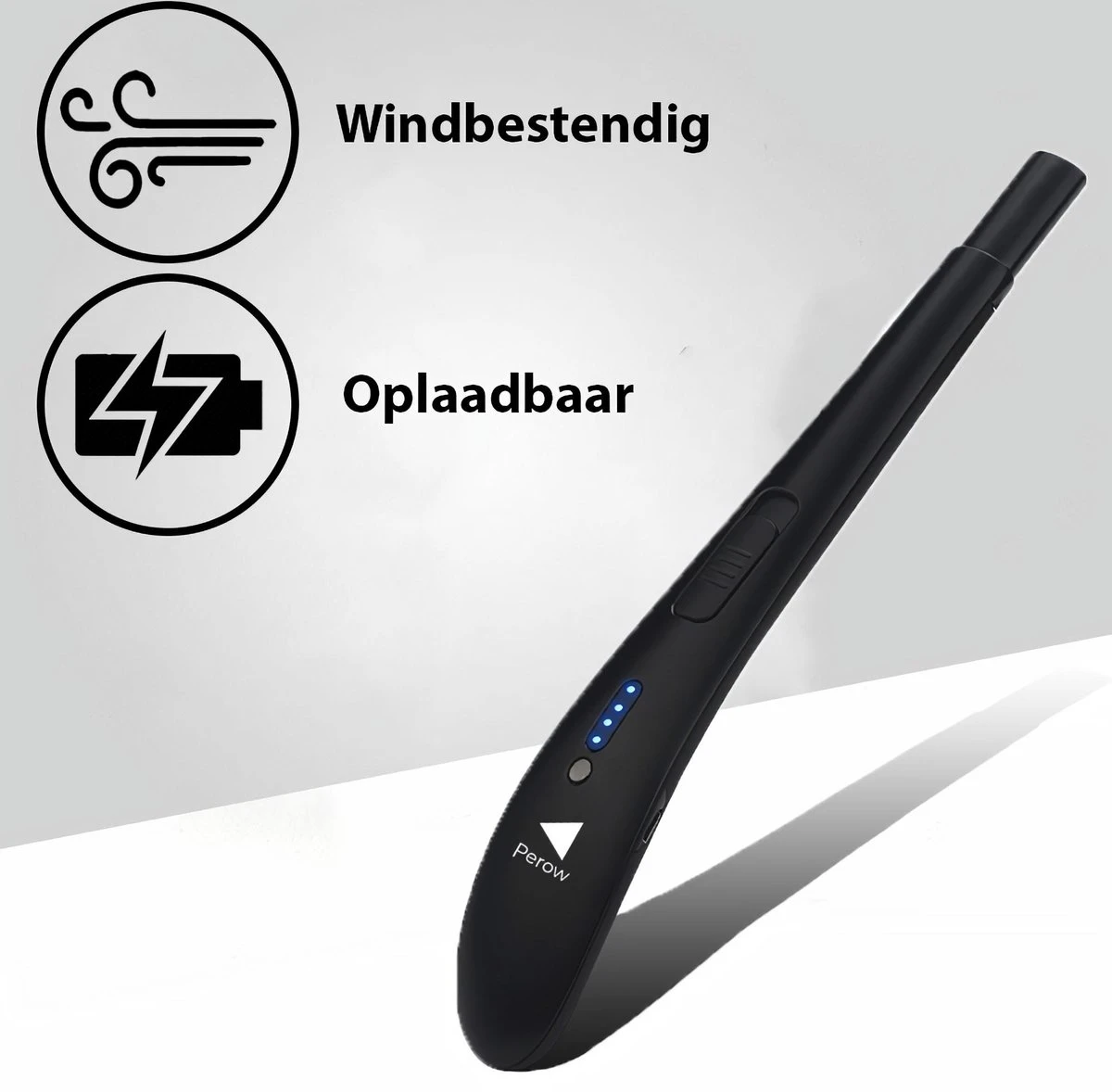 Oplaadbare Lange Elektrische Aansteker - Zwart - Duurzame Plasma Aansteker - Inclusief Cadeauverpakking - BBQ - Kaarsen 9 Oplaadbare Lange Elektrische Aansteker - Zwart - Duurzame Plasma Aansteker - Inclusief Cadeauverpakking - BBQ - Kaarsen - Afbeelding 9