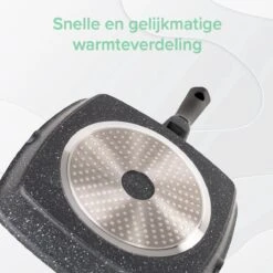 Coninx Grillpan 28CM - Steakpan - Afneembare Handgreep - PFAS-vrij - Grijs 14 Coninx Grillpan 28CM - Steakpan - Afneembare Handgreep - PFAS-vrij - Grijs -Babyproducten 1200x1199 4