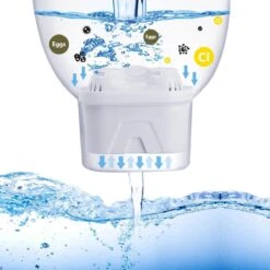 Aigostar Waterfilterpatronen Pure - 3 Stuks - Waterfilter - Filterpatronen - Brita Maxtra+ Compatible -Babyproducten 1200x1200 1017