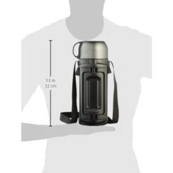 Lock&Lock Thermoskan - Isoleerkan - Thee En Koffie - Lekvrij - 1,5 Liter - RVS - Inklapbaar Handvat - Zwart -Babyproducten 1200x1200 1038