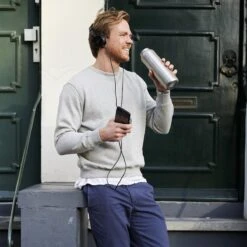 Mepal – Isoleerfles Ellipse 900 Ml – Houdt Je Drankje 12 Uur Warm En 24 Uur Koud – Natural Brushed – Geschikt Voor Bruiswater – Thermosfles – Lekdicht -Babyproducten 1200x1200 1069