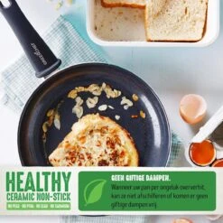 GreenChef Soft Grip Pannenset - 10-Delig - Keramisch - Inductie 11 GreenChef Soft Grip Pannenset - 10-Delig - Keramisch - Inductie -Babyproducten 1200x1200 188