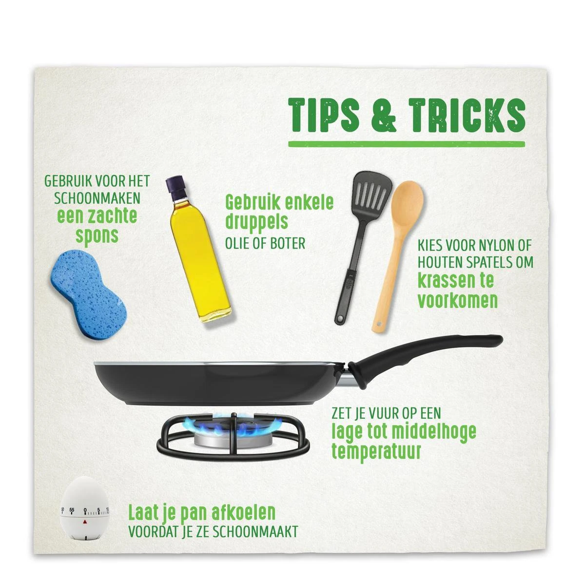 GreenChef Soft Grip Pannenset - 10-Delig - Keramisch - Inductie 6 GreenChef Soft Grip Pannenset - 10-Delig - Keramisch - Inductie - Afbeelding 6