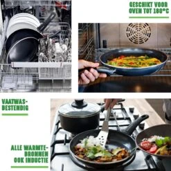 GreenChef Soft Grip Pannenset - 10-Delig - Keramisch - Inductie 14 GreenChef Soft Grip Pannenset - 10-Delig - Keramisch - Inductie -Babyproducten 1200x1200 190