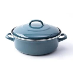 BK Fortalit Braadpan Ø 28 Cm - Blauw - Emaille - Inductie -Babyproducten 1200x1200 262