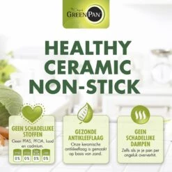 GreenPan Brussels Keramische Koekenpan - Ø30 Cm - PFAS-vrij -Babyproducten 1200x1200 299