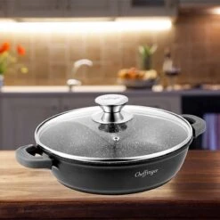 Cheffinger 28cm Lage Kookpot / Braadpan - CF-SC28 11 Cheffinger 28cm Lage Kookpot / Braadpan - CF-SC28 -Babyproducten 1200x1200 314