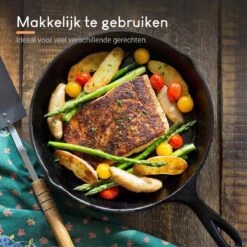 Ocina Gietijzeren Pan – Set Van 3 Stuks – ø25cm, ø19.5cm En ø16cm - Skillet - Koekenpan – Hapjespan – Koekenpan Inductie – Koekenpannenset - Gietijzeren Pan Bbq - Gietijzer - Incl. Receptenboek -Babyproducten 1200x1200 383
