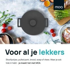 MOA Gietijzeren Braadpan - Inhoud 7,1 Liter - 29CM - Rond - Alle Warmtebronnen - Ook Voor Inductie - Gewicht 7,6 Kg - Zwart - MC29B 11 MOA Gietijzeren Braadpan - Inhoud 7,1 Liter - 29CM - Rond - Alle Warmtebronnen - Ook Voor Inductie - Gewicht 7,6 Kg - Zwart - MC29B -Babyproducten 1200x1200 590