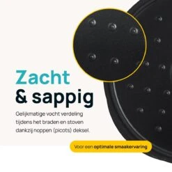 MOA Gietijzeren Braadpan - Inhoud 7,1 Liter - 29CM - Rond - Alle Warmtebronnen - Ook Voor Inductie - Gewicht 7,6 Kg - Zwart - MC29B 13 MOA Gietijzeren Braadpan - Inhoud 7,1 Liter - 29CM - Rond - Alle Warmtebronnen - Ook Voor Inductie - Gewicht 7,6 Kg - Zwart - MC29B -Babyproducten 1200x1200 592