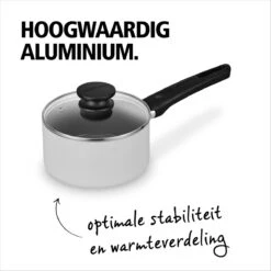 BRABANTIA INDU+ Steelpan Met Deksel - Keramische Antiaanbaklaag - Ø 16 Cm - Inductie - Pfas Vrij -Babyproducten 1200x1200 601