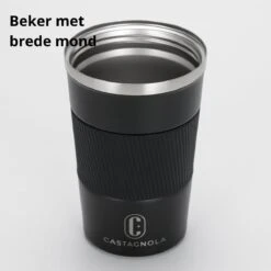 Castagnola Design RVS Koffiebeker To Go - Zwart - 380ml - Thermosbeker - Theebeker 16 Castagnola Design RVS Koffiebeker To Go - Zwart - 380ml - Thermosbeker - Theebeker -Babyproducten 1200x1200 613