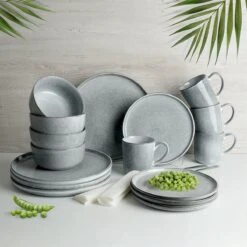 Excellent Serviesset - Servies - 16 Stuks - Aardewerk - Grijs -Babyproducten 1200x1200 683