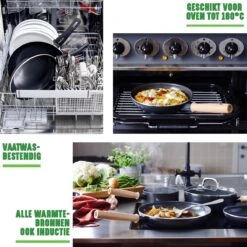 GreenChef Vintage Wokpan 28cm/3.7L - Zwart - Inductie - PFAS-vrij -Babyproducten 1200x1200 7