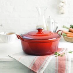 Le Creuset Braadpan Faitout Tradition Kersenrood - ø 24 Cm / 3 Liter 11 Le Creuset Braadpan Faitout Tradition Kersenrood - ø 24 Cm / 3 Liter -Babyproducten 1200x1200 75