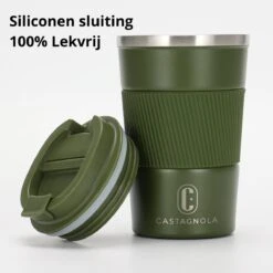 Castagnola Design RVS Koffiebeker To Go - Groen - 380ml - Thermosbeker - Theebeker 12 Castagnola Design RVS Koffiebeker To Go - Groen - 380ml - Thermosbeker - Theebeker -Babyproducten 1200x1200 758