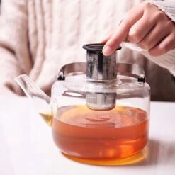 Viva Scandinavia Bjorn Theepot - Glas - Met Filter - 1,2 L - Transparant -Babyproducten 1200x1200 767