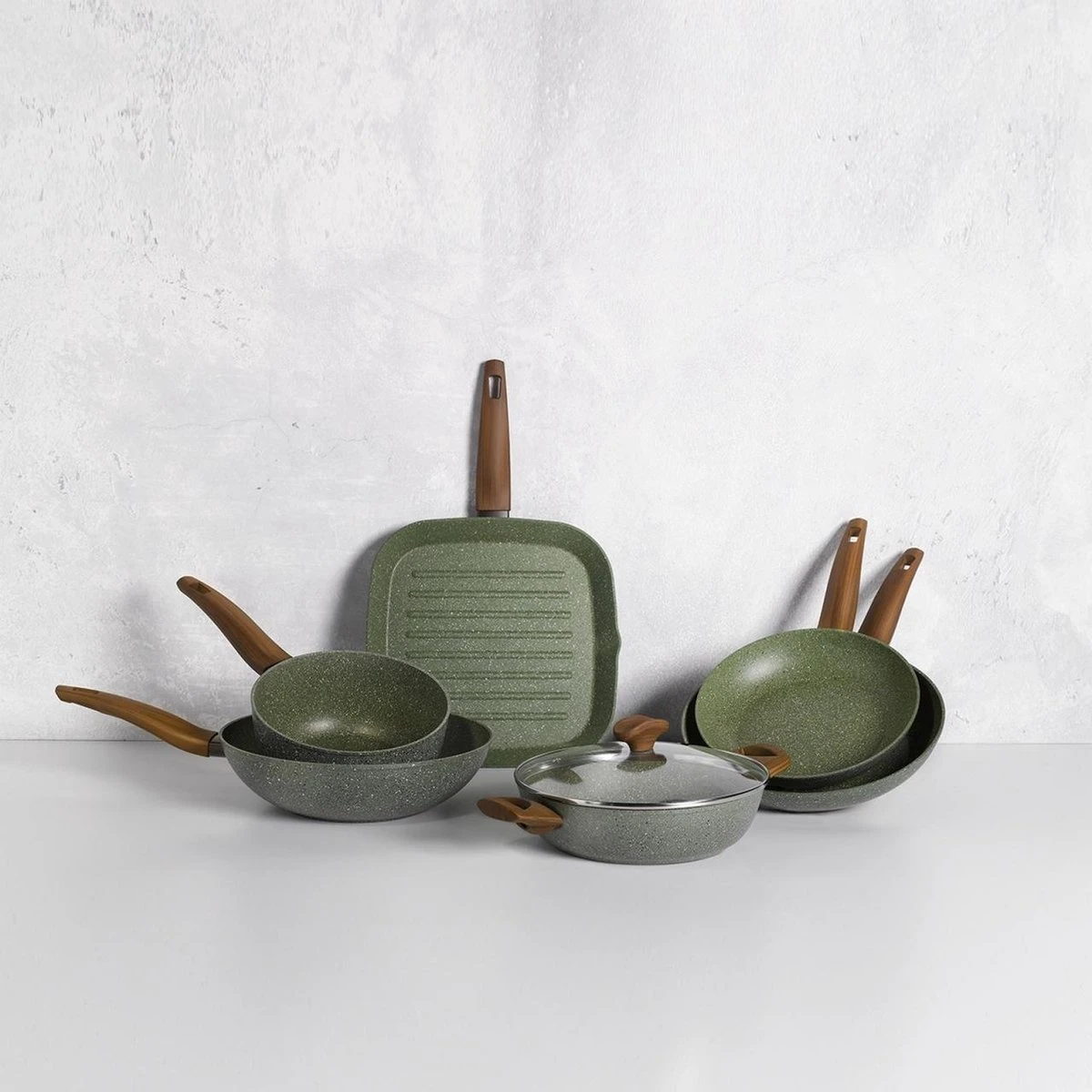 TVS Natura Induction Wokpan - Wok 28 Cm 4 TVS Natura Induction Wokpan - Wok 28 Cm - Afbeelding 4