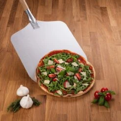 Blumtal Professionele Pizzaschep - 30,5 X 30,5 Cm - Houten Grip 85 Cm -Babyproducten 1200x1200 810
